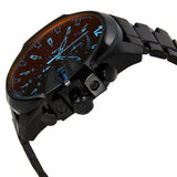  Shop Authentic Diesel Mega Chief Black Dial Black Steel Strap Watch For Men - DZ4318 - Luxxuri
