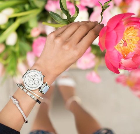  Shop Authentic Michael Kors Parker White Dial Two Tone Steel Strap Watch for Women - MK6138 - Luxxuri