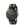  Shop Authentic Guess Oasis Black Dial Two Tone Steel Strap Watch for Men - W0366G3 - Luxxuri