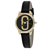  Shop Authentic Marc Jacobs Corie Black Dial Black Leather Strap Watch for Women - MJ1580 - Luxxuri