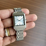  Shop Authentic Burberry Heritage Diamond White Dial Silver Stainless Steel Strap Watch for Women - BU1583 - Luxxuri