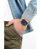  Shop Authentic Emporio Armani Luigi Quartz Grey Dial Silver Mesh Bracelet Watch For Men - AR11069 - Luxxuri