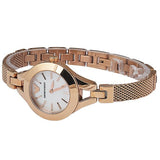  Shop Authentic Emporio Armani Chiara Analog White Dial Rose Gold Steel Strap Watch For Women - AR7329 - Luxxuri