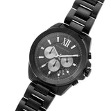  Shop Authentic Michael Kors Brecken Chronograph Black Dial Black Steel Strap Watch For Men - MK8858 - Luxxuri