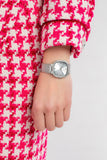  Shop Authentic Guess Tapestry Diamonds Silver Dial Silver Mesh Bracelet Watch for Women - GW0354L1 - Luxxuri