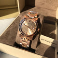  Shop Authentic Burberry The City Rose Gold Dial Rose Gold Steel Strap Watch for Women - BU9146 - Luxxuri