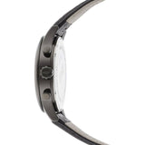  Shop Authentic Hugo Boss Blackout Chronograph Black Dial Black Leather Strap Watch For Men - HB1512567 - Luxxuri