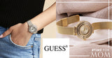  Shop Authentic Guess Dream Quartz Gold Dial Gold Mesh Strap Watch For Women - GW0550L2 - Luxxuri