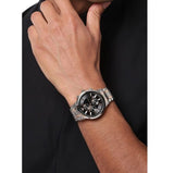 Shop Authentic Emporio Armani Renato Chronograph Black Dial Two Tone Steel Strap Watch For Men - AR11165 - Luxxuri