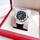  Shop Authentic Salvatore Ferragamo F-80 Black Dial Black Rubber Strap Watch For Men - SFHY00120 - Luxxuri