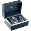  Shop Authentic Maserati Successo 44mm Solar Blue Stainless Steel Watch For Men - R8873645004 - Luxxuri