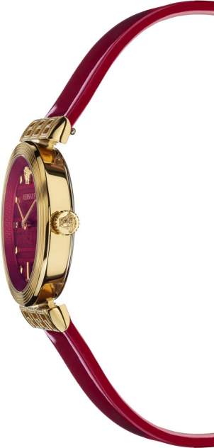  Shop Authentic Versace Greca Meander Red Dial Red Leather Strap Watch for Women - VELW00320 - Luxxuri