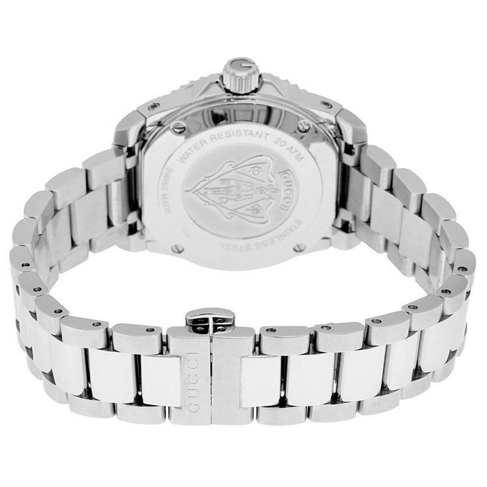  Shop Authentic Gucci Dive Quartz Blue Dial Silver Steel Strap Watch For Men - YA136311 - Luxxuri