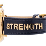  Shop Authentic Versace V-Circle Manifesto Edition Black Dial Black Leather Strap Watch for Men - VBQ050017 - Luxxuri