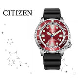  Shop Authentic Citizen Eco Drive Promaster Marine Red Dial Black Rubber Strap Watch For Men - BN0159-15X - Luxxuri