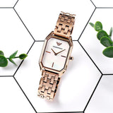  Shop Authentic Emporio Armani Giola White Mother of Pearl Dial Rose Gold Steel Strap Watch For Women - AR11147 - Luxxuri