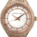  Shop Authentic Michael Kors Sylvia Mother Of Pearl Dial Rose Gold Steel Strap Watch for Women - MK4656 - Luxxuri