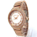  Shop Authentic Michael Kors Sylvia Mother Of Pearl Dial Rose Gold Steel Strap Watch for Women - MK4656 - Luxxuri