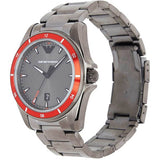 Shop Authentic Emporio Armani Sigma Quartz Grey Dial Grey Steel Strap Watch For Men - AR11178 - Luxxuri