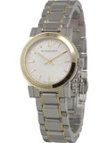  Shop Authentic Burberry The City Silver Dial Two Tone Steel Strap Watch for Women - BU9217 - Luxxuri