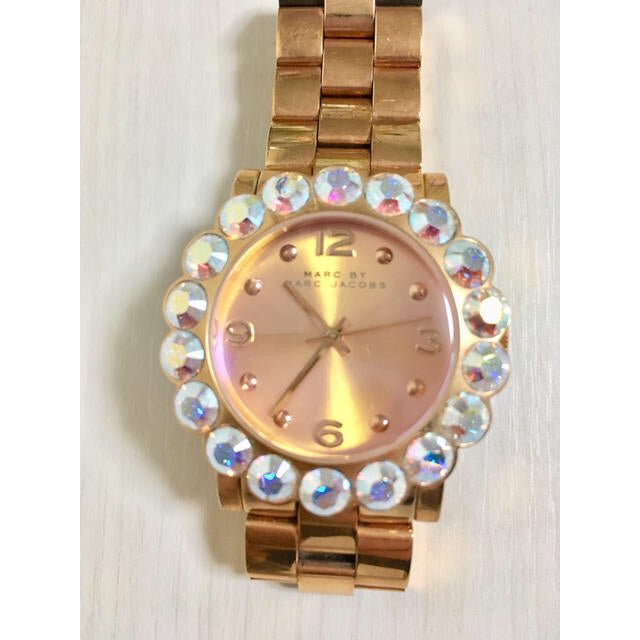  Shop Authentic Marc Jacobs Amy Rose Gold Dial Rose Gold Steel Strap Watch for Women - MBM3223 - Luxxuri