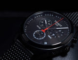  Shop Authentic Tissot T Classic PR 100 Chronograph Black Dial Black Mesh Bracelet Watch For Men - T101.417.33.051.00 - Luxxuri