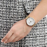  Shop Authentic Tommy Hilfiger Carly White Dial Gold Steel Strap Watch for Women - 1781786 - Luxxuri