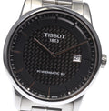  Shop Authentic Tissot Luxury Powermatic 80 Black Dial Silver Steel Strap Watch for Men - T086.407.11.201.02 - Luxxuri