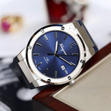  Shop Authentic Salvatore Ferragamo F-80 Classic Blue Dial Blue Leather Strap Watch for Men - SFDT00319 - Luxxuri