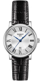  Shop Authentic Tissot Carson Premium Silver Dial Black Leather Strap Watch For Men - T122.410.16.033.00 - Luxxuri