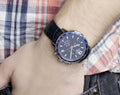 Tissot T Sport Quickster Chronograph Blue Dial Watch For Men - T095.417.16.047.00