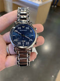  Shop Authentic Emporio Armani Luigi Chronograph Blue Dial Silver Steel Strap Watch For Men - AR11132 - Luxxuri