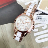  Shop Authentic Michael Kors Bradshaw Silver Dial Two Tone Steel Strap Watch for Women - MK5907 - Luxxuri