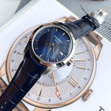  Shop Authentic Tissot Couturier Lady Blue Dial Blue Leather Strap Watch for Women - T035.210.16.041.00 - Luxxuri