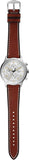  Shop Authentic Fossil Retro Pilot Chronograph Silver Dial Brown Leather Strap Watch for Men - FS5809 - Luxxuri