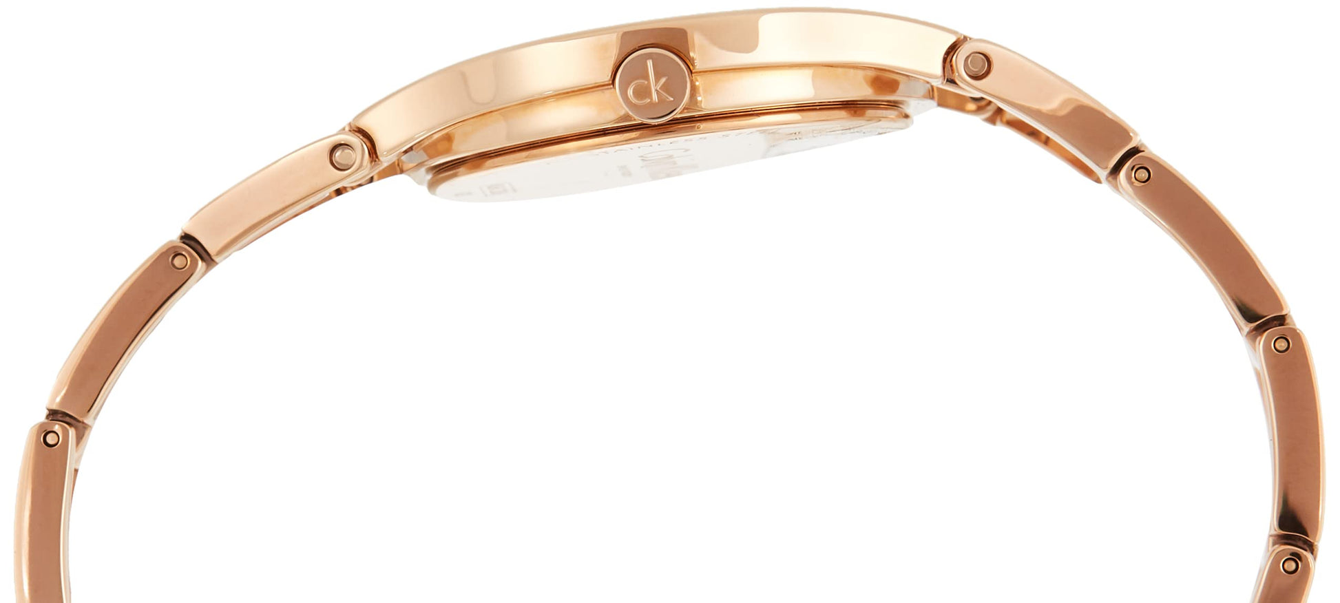  Shop Authentic Calvin Klein Class White Dial Rose Gold Steel Strap Watch for Women - K6R23626 - Luxxuri