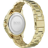  Shop Authentic Hugo Boss Premiere White Dial Gold Steel Strap Watch for Women - 1502445 - Luxxuri