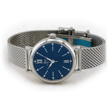  Shop Authentic IWC Portofino Automatic Blue Dial Silver Mesh Bracelet Watch for Women - IW357404 - Luxxuri