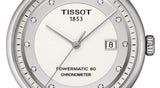  Shop Authentic Tissot T Classic Luxury Powermatic 80 White Dial Silver Steel Strap Watch For Men - T086.408.11.016.00 - Luxxuri