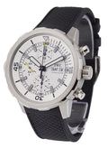  Shop Authentic IWC Aquatimer Chronograph White Dial Black Rubber Strap Watch for Men - IW376801 - Luxxuri