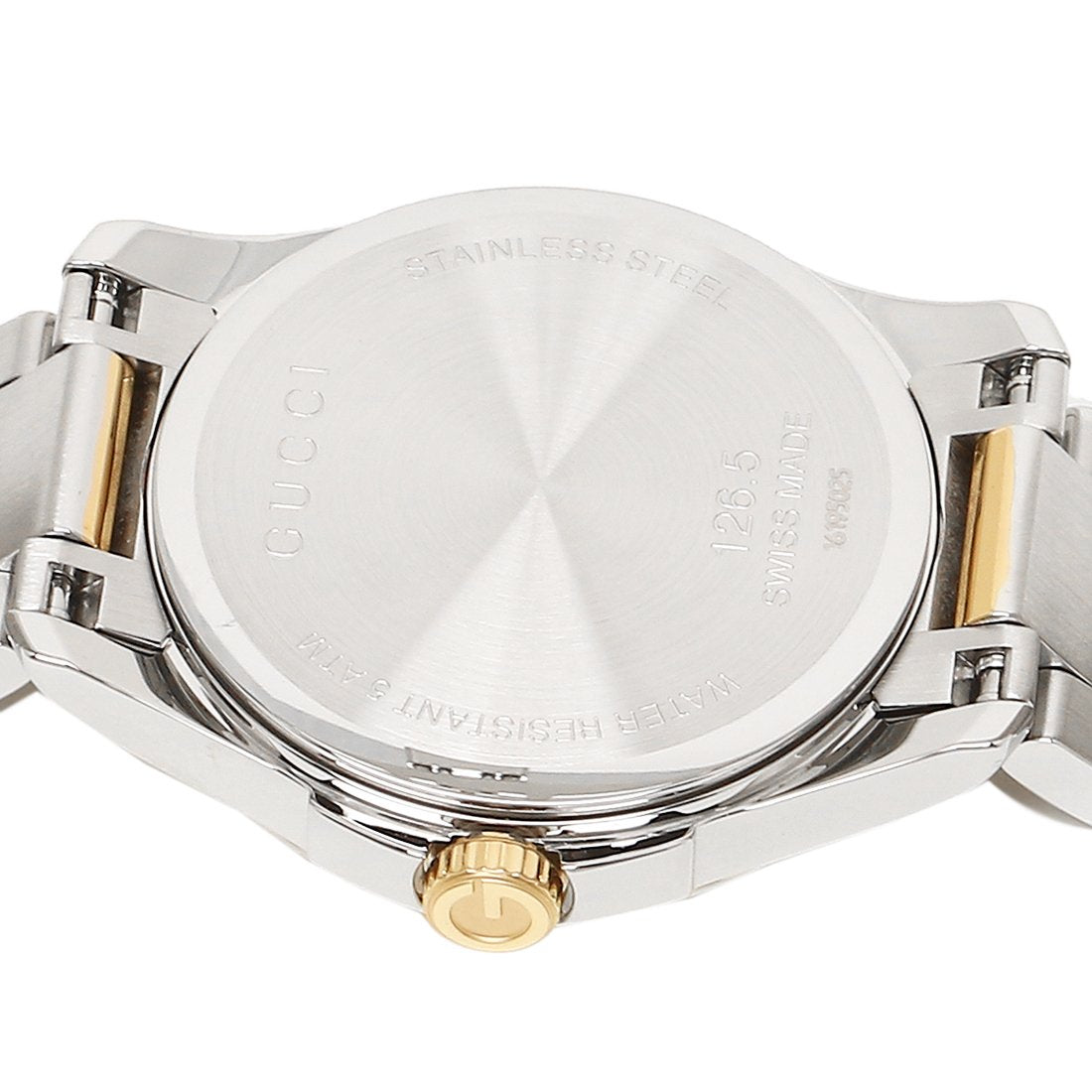  Shop Authentic Gucci G Timeless Quartz Silver Dial Two Tone Steel Strap Watch For Women - YA126531 - Luxxuri