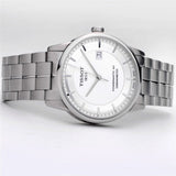  Shop Authentic Tissot Luxury Powermatic 80 Silver Dial Silver Steel Strap Watch For Men - T086.408.11.031.00 - Luxxuri
