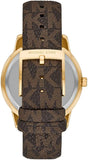  Shop Authentic Michael Kors Tibby Multifunction Gold Dial Brown Leather Strap Watch For Women - MK6966 - Luxxuri