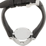  Shop Authentic Gucci Diamantissima Diamonds Mother of Pearl Dial Black Leather Strap Watch For Women - YA141511 - Luxxuri