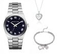  Shop Authentic Michael Kors Channing Midnight Blue Dial Silver Steel Strap Watch for Women - MK6113 - Luxxuri