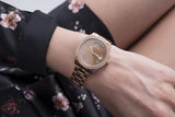  Shop Authentic Guess Luna Diamonds Rose Gold Dial Rose Gold Steel Strap Watch for Women - GW0307L3 - Luxxuri