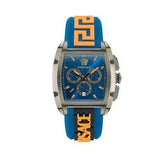  Shop Authentic Versace Iconic Dominus Chronograph Blue Dial Blue Rubber Strap Watch For Men - VE6H00323 - Luxxuri
