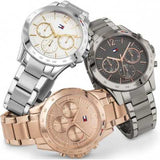  Shop Authentic Tommy Hilfiger Haven Multifunction Chronograph White Dial Silver Steel Strap Watch For Women - 1782194 - Luxxuri