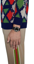  Shop Authentic Gucci Grip Chronograph Black Dial Black Rubber Strap Watch For Men - YA157301 - Luxxuri