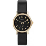  Shop Authentic Marc Jacobs Baker Black Dial Black Leather Strap Watch for Women - MBM1273 - Luxxuri